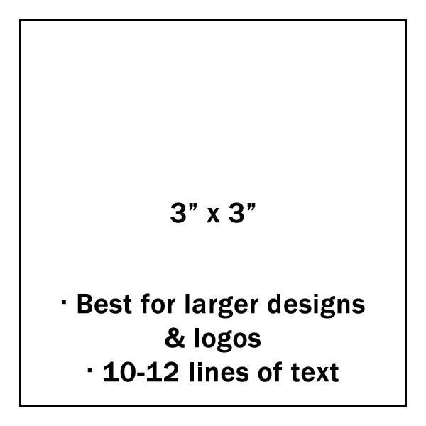 3" X 3" Custom Stamp - Stamptopia