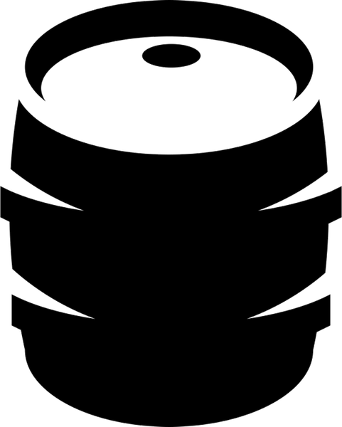 Beer Keg Rubber Stamp - Stamptopia