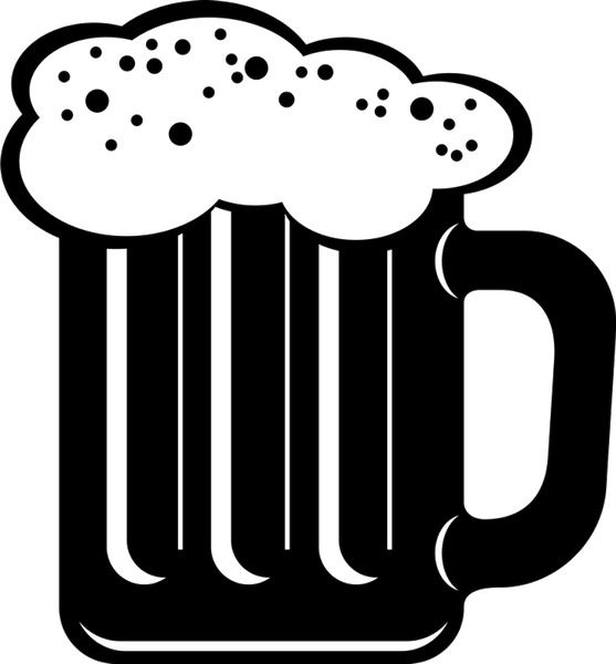 Beer Mug With Foam Rubber Stamp - Stamptopia