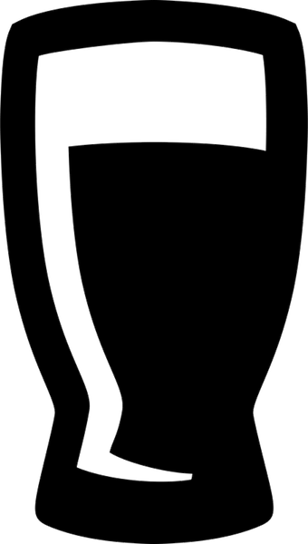 Beer Pint Rubber Stamp - Stamptopia