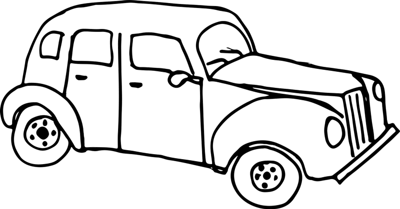 Car Rubber Stamp - Stamptopia