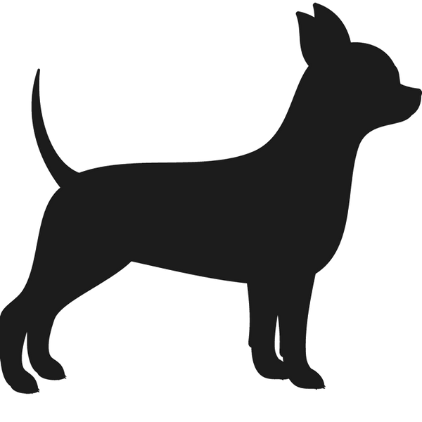 Chihuahua Stamp (Silhouette) - Stamptopia