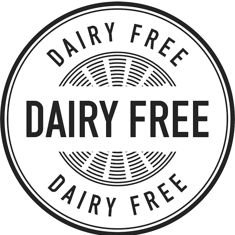 Dairy Free Rubber Stamp - Stamptopia