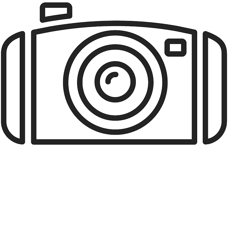 Disposable Camera Rubber Stamp - Stamptopia