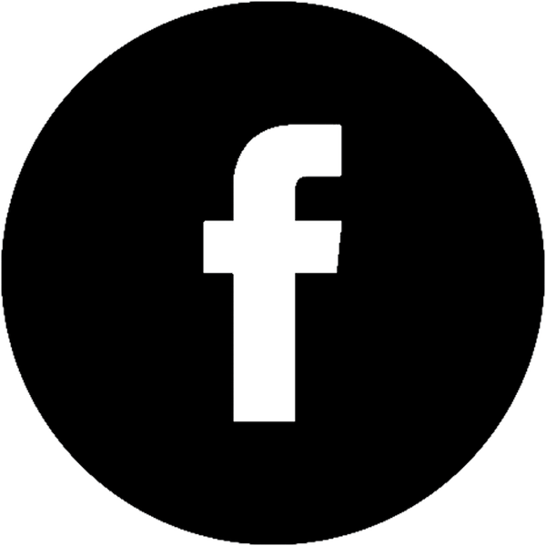Facebook Round Logo Rubber Stamp - Stamptopia