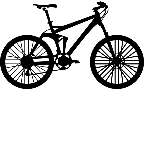 Fat Bike Rubber Stamp - Stamptopia