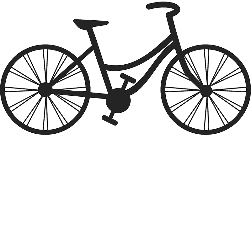 Flat-Top Bicycle Stamp - Stamptopia