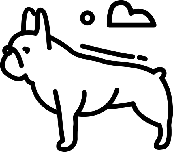 French Bulldog Stamp (Sketch) - Stamptopia