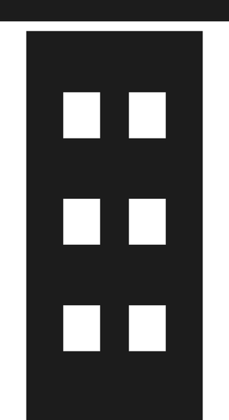 High-Rise Apartment Stamp - Stamptopia