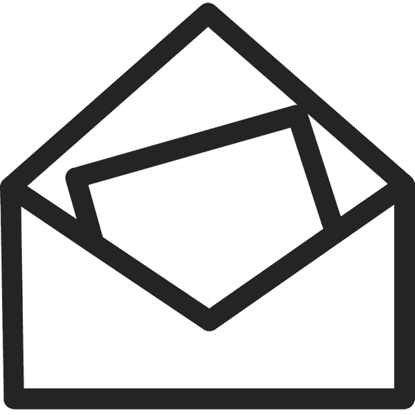 Holiday Letter Rubber Stamp - Stamptopia