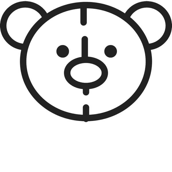 Homemade Teddy Bear Stamp - Stamptopia