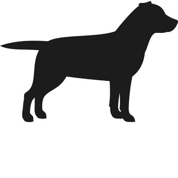 Labrador Retriever Stamp (Silhouette) - Stamptopia