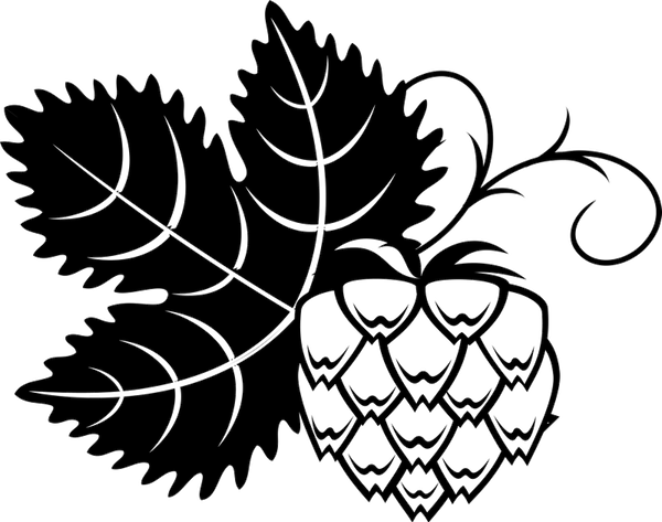 Leafy Hops Rubber Stamp - Stamptopia
