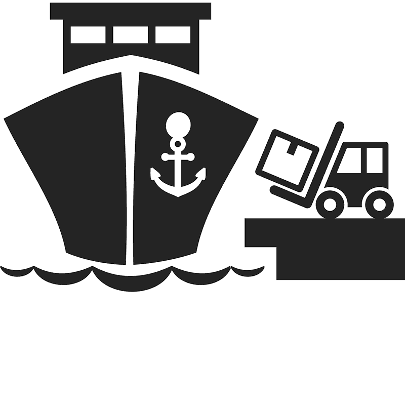 Loading Cargo Rubber Stamp - Stamptopia