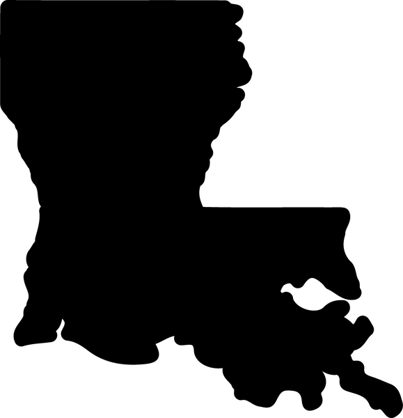 Louisiana Rubber Stamp - Stamptopia