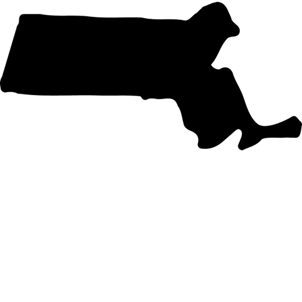 Massachusetts Rubber Stamp - Stamptopia