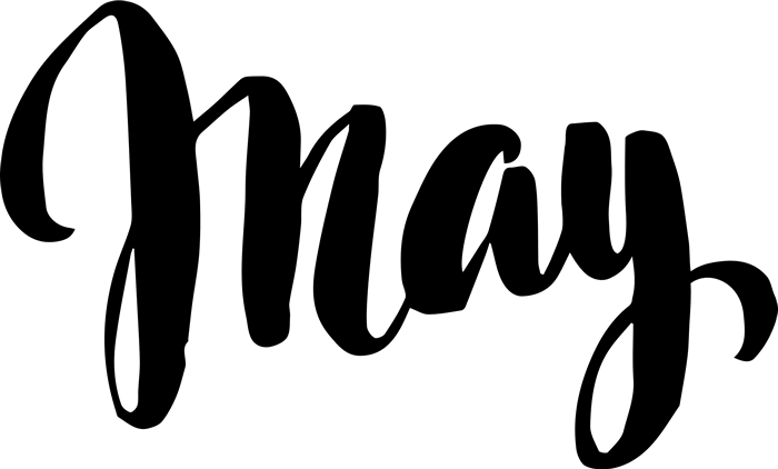 May Rubber Stamp - Stamptopia