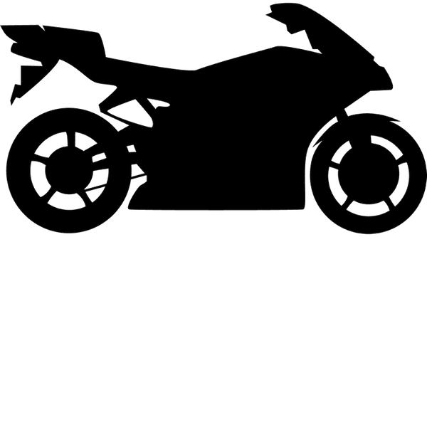 Motorcycle Rubber Stamp - Stamptopia