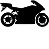 Motorcycle Rubber Stamp - Stamptopia