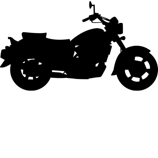 Motorcycle Rubber Stamp - Stamptopia