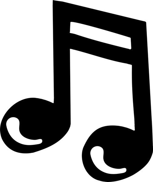 Music Note Rubber Stamp - Stamptopia