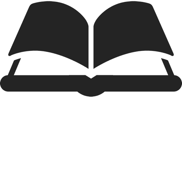 Open Book Rubber Stamp - Stamptopia