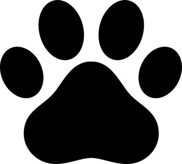 Paw Print Rubber Stamp - Stamptopia
