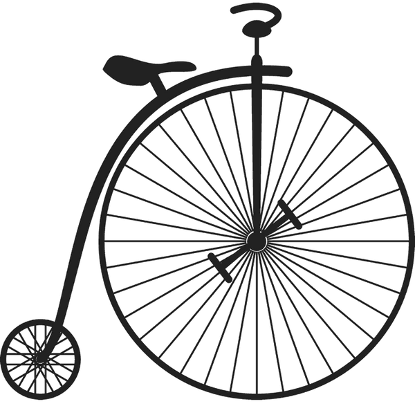 Penny Farthing Bicycle Stamp - Stamptopia