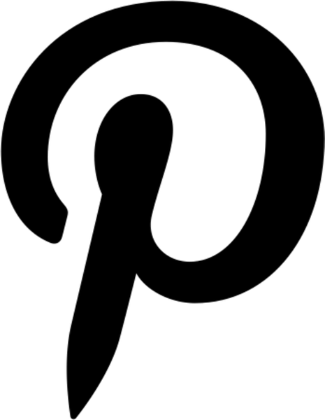 Pinterest Logo Rubber Stamp - Stamptopia