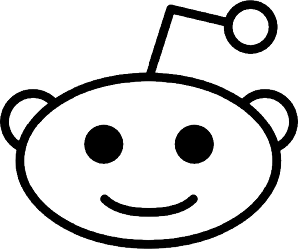 Reddit Logo Rubber Stamp - Stamptopia
