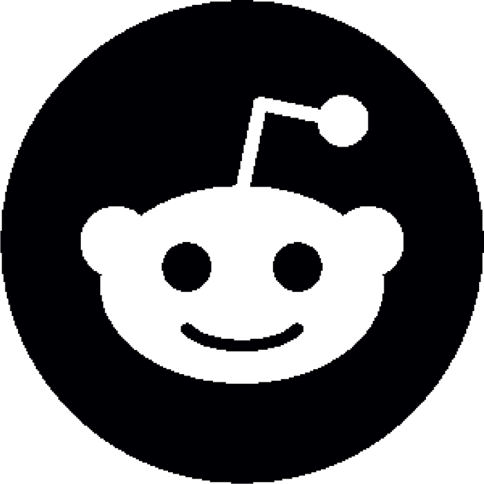 Reddit Round Logo Rubber Stamp - Stamptopia