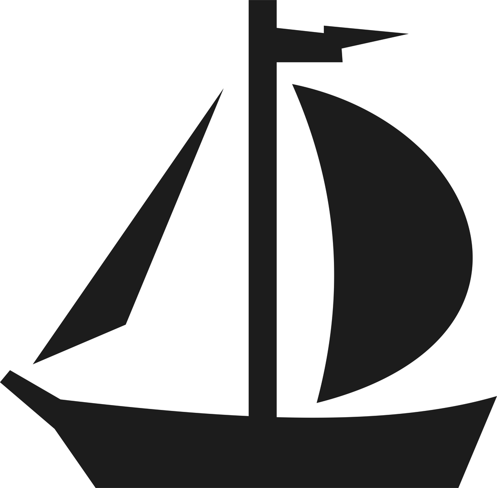 Sailboat In The Wind Stamp - Stamptopia