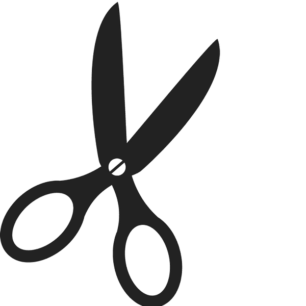 Scissors Rubber Stamp - Stamptopia