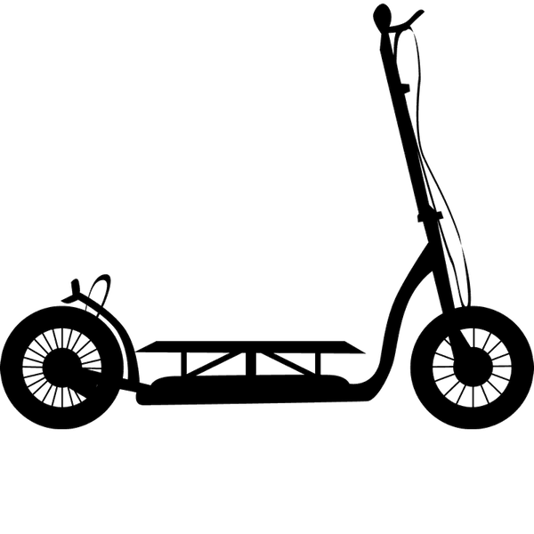 Scooter Rubber Stamp - Stamptopia