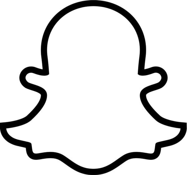 Snapchat Logo Rubber Stamp - Stamptopia