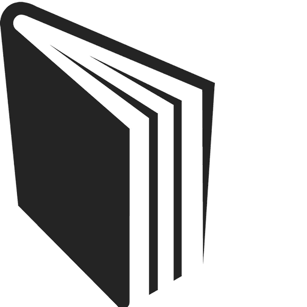 Standing Book, Crouching Author Stamp - Stamptopia