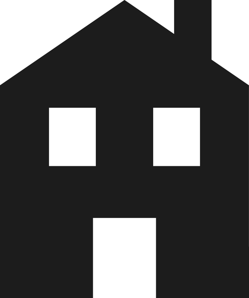 Tall House Rubber Stamp - Stamptopia