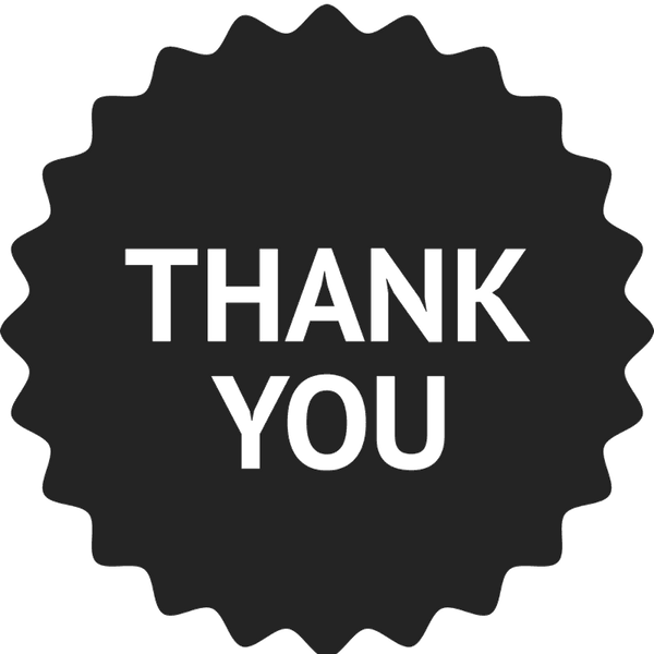 Thank You Seal-Style Stamp - Stamptopia