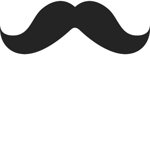 The Mario Moustache Rubber Stamp - Stamptopia
