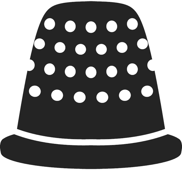 Thimble Rubber Stamp - Stamptopia