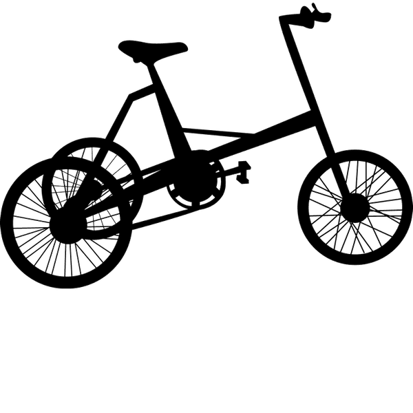 Tricycle Rubber Stamp - Stamptopia