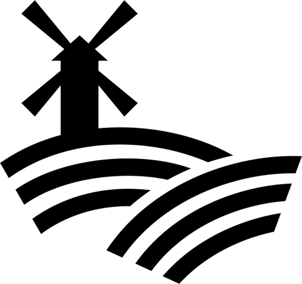Windmill Rubber Stamp - Stamptopia
