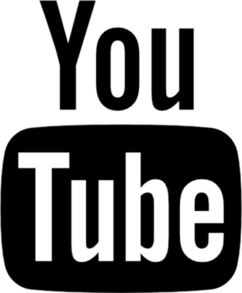 You Tube Logo Rubber Stamp - Stamptopia